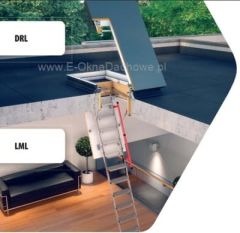 Wyłaz do płaskich dachów Fakro DRL