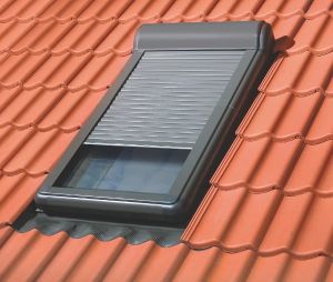 Roleta zewnętrzna Fakro ARZ Electro 230V 05 78x98