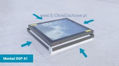 Wymiana kopuły z poliwęglanu - moduł Okpol DGP A1
