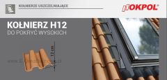 Kołnierz uszczelniający do pokryć wysokoprofilowanych Okpol H12.