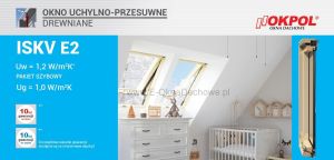 Okno dachowe OKPOL ISKV E2 78x98