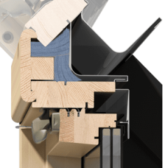 OKPOL IKD_ I22 - przekrój okna kolankowego