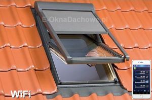 Markiza zewnętrzna FAKRO AMZ KOMFORT WiFi 09 94x140