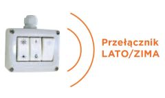 Przełącznik lato/zima do nagrzewnic gazowych RAPID PRO