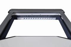 Okno dachowe z PVC - FAKRO PTP-V/AC U4 w okleinie antracyt