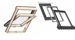 Zestaw VELUX GLL 1061B + EDW 2000 z BDX