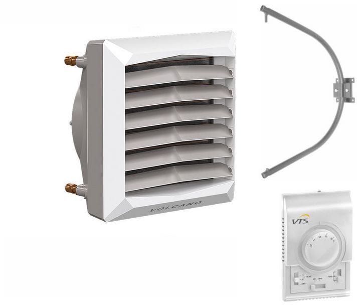 Nagrzewnica wodna VTS Volcano VR4 AC 10-90 kW + KONSOLA + Sterownik naścienny DX