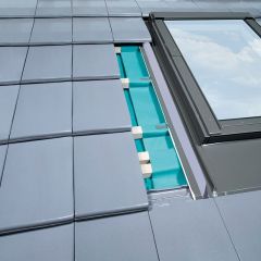 FAKRO EZV-FT AX00 GREENVIEW - kołnierz uszczelniający do dachówki płaskiej z dodatkową termoizolacją.