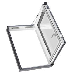 Aluminiowo-tworzywowe okno wyłazowe FAKRO PWP U41 ABMX GREENVIEW