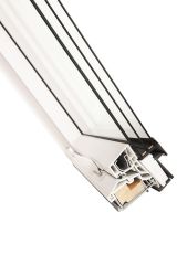 Uchylno-obrotowe okno dachowe FAKRO PPP-X MAX P50 APMX GREENVIEW - przekrój