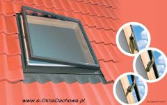 Wyłaz dachowy FAKRO WLI/AN -RAL7016 ANTRACYT