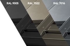 Markiza zewnętrzna FAKRO AMZ Komfort - kolory oblachowania okna
