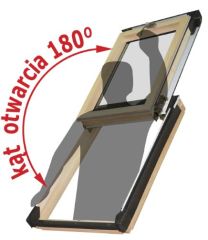 Ciepłe okno wyłazowe Okpol VERSA ISWX I22