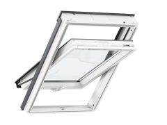Okno dachowe VELUX GLU 0064B dolne otwieranie, poliuretanowe, białe.