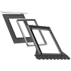 Kołnierz VELUX EDW 2000 z BDX (cieply montaż).