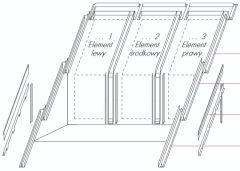 Kołnierz do okna balkonowego GEL - VELUX EEW M08 2003E 78x140 - element prawy