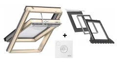 Elektrycznie otwierane okno dachowe VELUX GLL 106121 + EDW 2000 + KLI