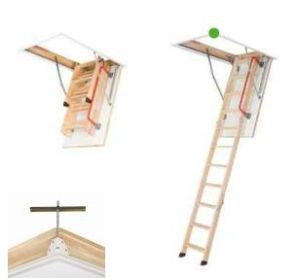 Schody strychowe FAKRO LWZ Plus 70x120/280