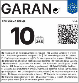 GWARANCJA VELUX