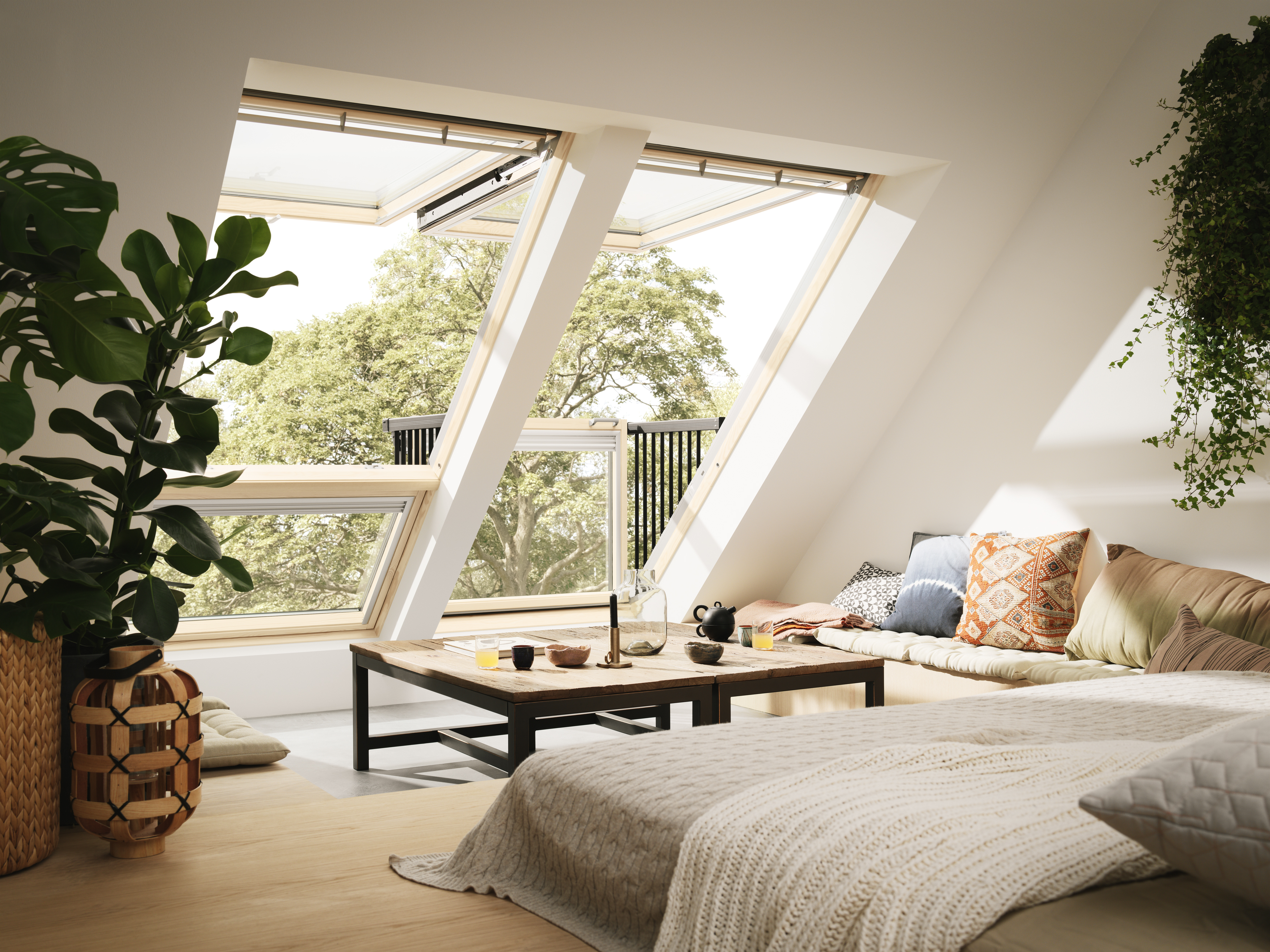 Balkon dachowy VELUX GDL