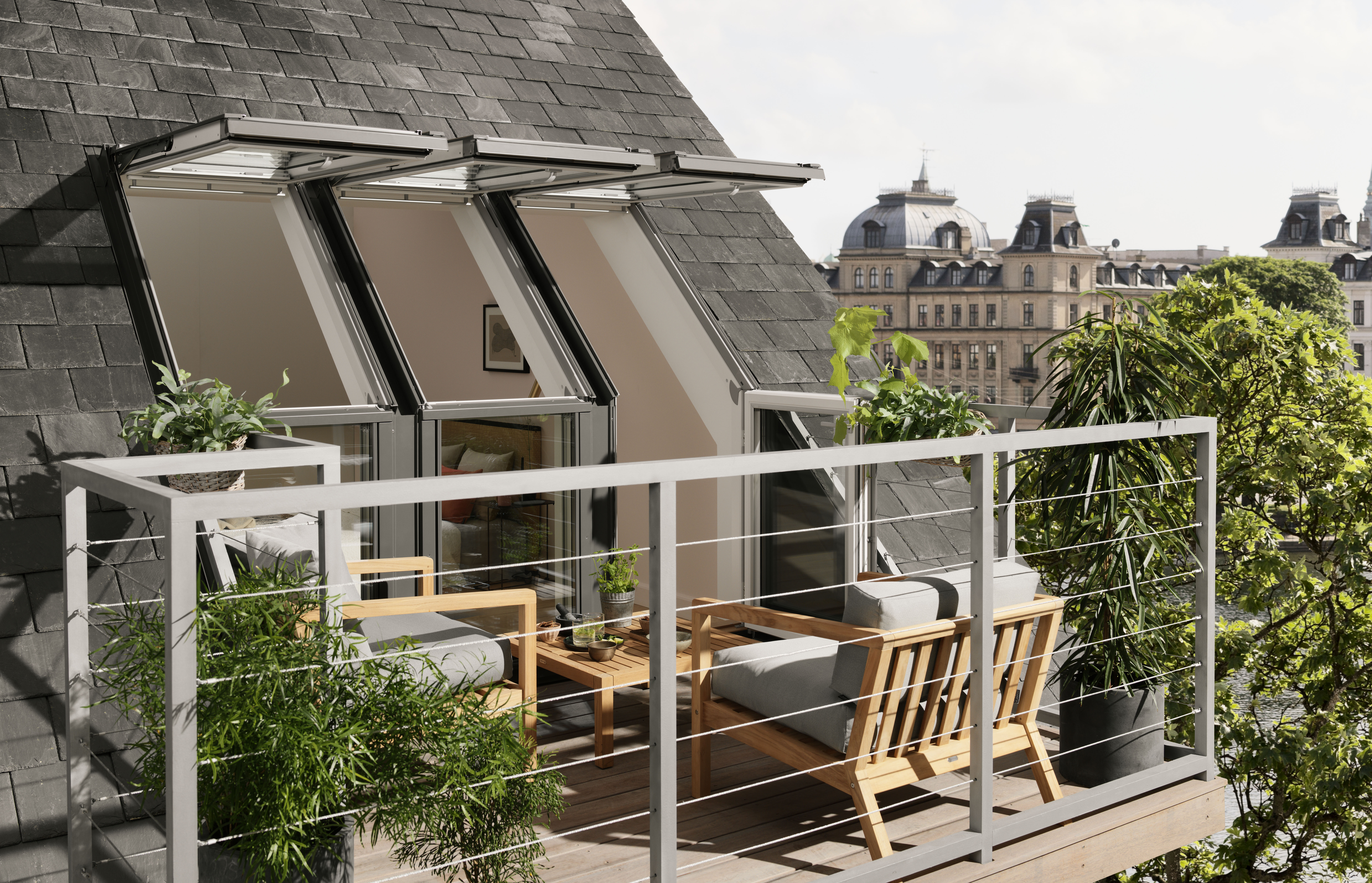 Okno balkonowe VELUX GEL